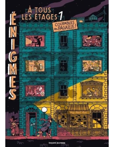 Livre Enigmes à tous les étages Tome 1 - Coupables en pagaille !