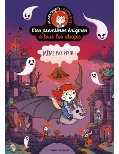 Livre - Mes premières énigmes à tous les étages Tome 4 - Même pas peur!