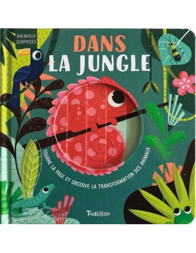 Tourbillon Livre les animaux surprises de la jungle