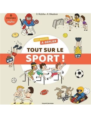 Bayard - Livre Mon encyclo à déplier Tout sur le sport