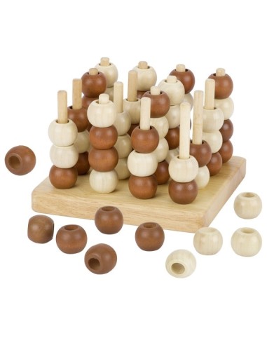 Goki Tic Tac Toe en 3D Puissance 4 en 3D - Goki