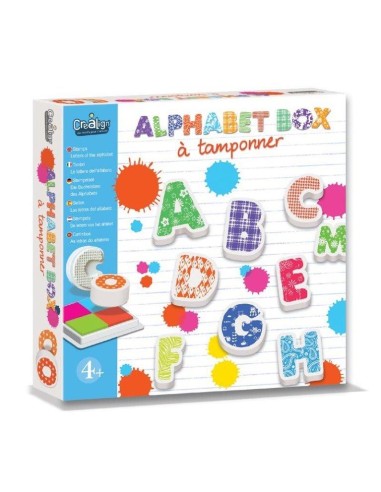 Crealign  Alphabet box à tamponner