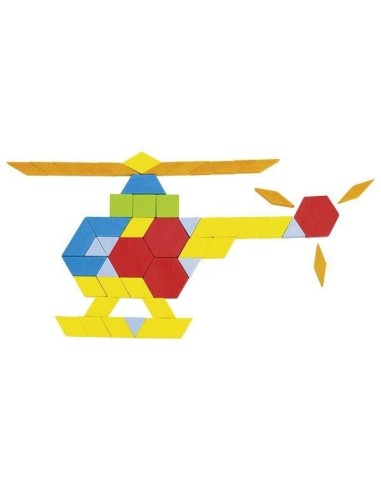 Baril  Jeu de pièces  cubes de construction Bois colorées