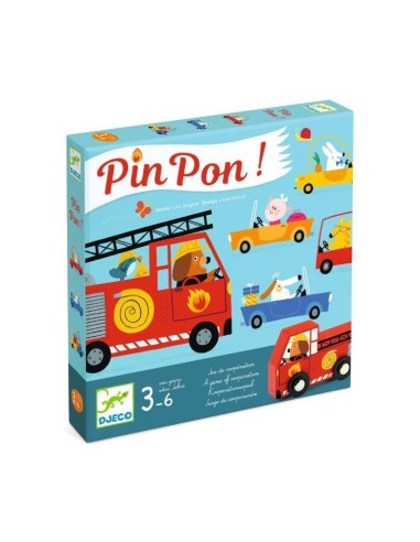 Djeco Jeu de coopération Pin pon