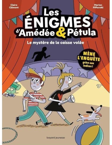 Livre les énigmes d'Amédée & Pétula Tome 1