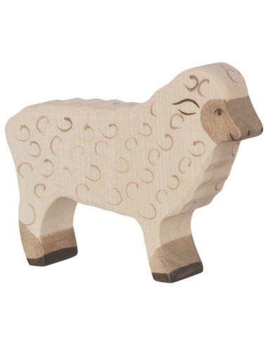 Figurine en Bois Holztiger Le mouton debout - Holztiger