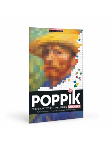 Poppik Mon poster Vincent Van Gogh en 1900 Stickers - Poppik