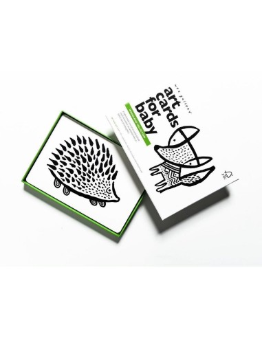 Wee Gallery Art Cards Cartes Imagier Les animaux des Bois - wee gallery