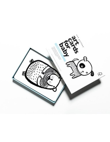 Wee Gallery Art Cards Les Cartes Imagier les Animaux familiers - wee gallery