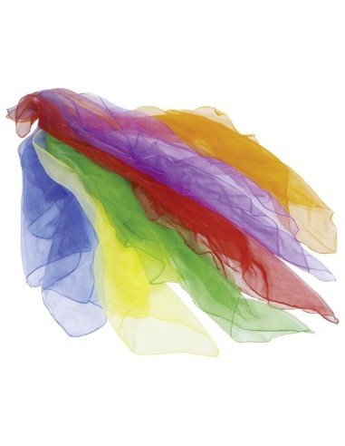 Goki Set de 6 Foulards en Tissu pour jongler Cirque - Goki