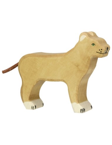 Holztiger Figurine en bois la lionne - Holztiger