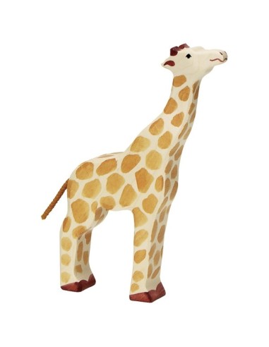 Holztiger La Girafe Tête Haute en Bois - Holztiger