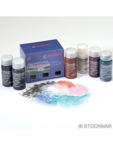 Stockmar Peinture aquarelle 6 couleurs - Stockmar