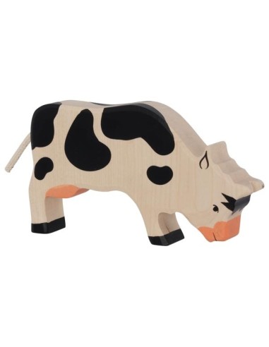 Holztiger la Vache Broutant noire - Holztiger