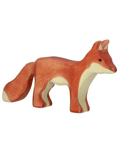 Holztiger figurine en Bois le Renard debout - Holztiger