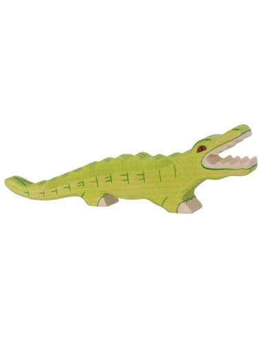 Holztiger Figurine en Bois le Crocodile - Holztiger