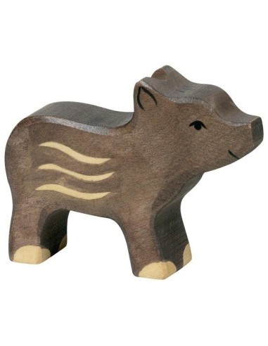 Figurine en Bois Holztiger Le Marcassin - Holztiger