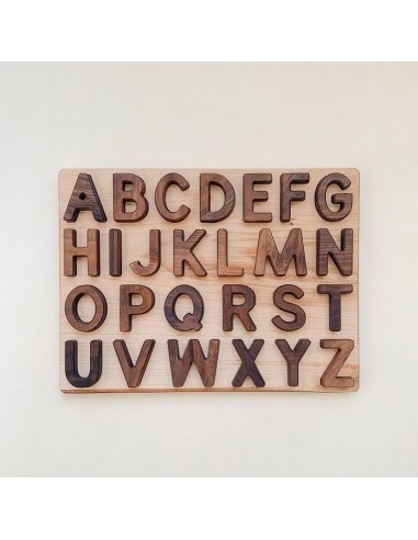 Puzzle en Bois L'Alphabet en majuscule - Oyuncak House