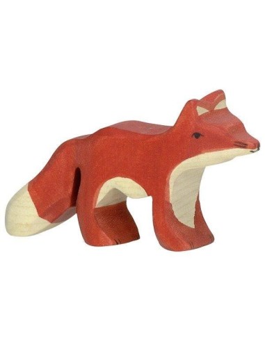 Figurine en Bois Holztiger le petit renard - Holztiger