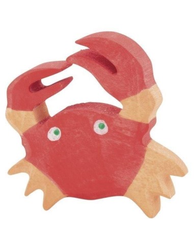 Figurine en Bois Holztiger le Crabe - Holztiger