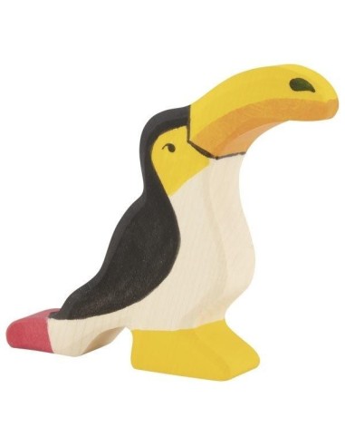 Figurine en Bois Holztiger le Toucan - Holztiger