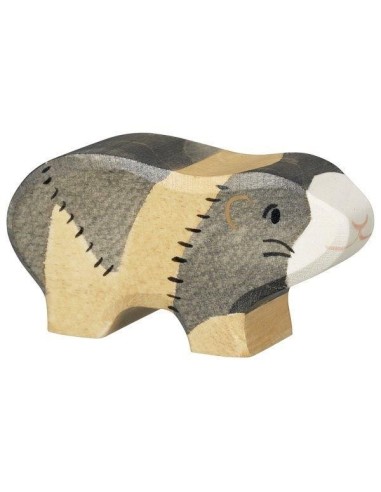 Figurine en Bois Holztiger Cochon d'Inde - Holztiger