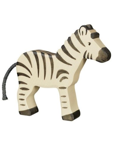 Figurine en Bois HOLZTIGER Zèbre 2 - Holztiger