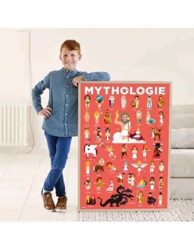 Poppik Mythologie 38 Stickers Gommettes - Poppik