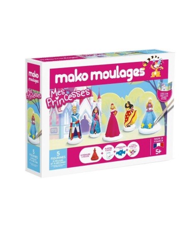 Mako moulage Mes Princesses 5 Moules - Mako Moulage