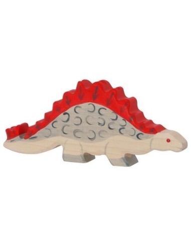 Figurine en Bois Holztiger Dinosaure Stegosaure - Holztiger