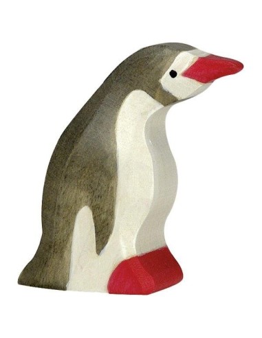 Figurine en Bois Holztiger le petit Pingouin - Holztiger