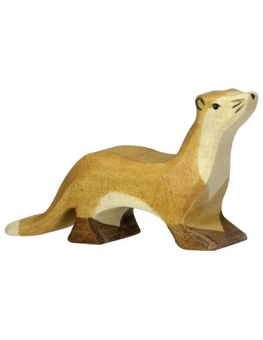 Figurine en bois Holztiger Le furet - Holztiger