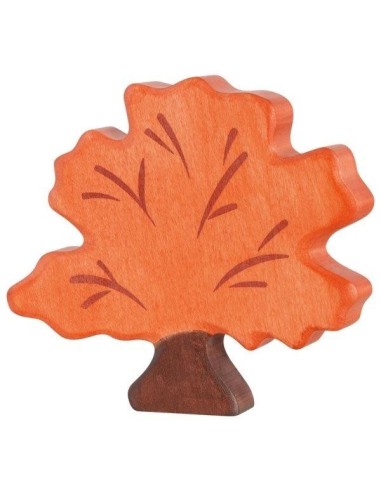 Holztiger figurine en Bois l'arbre d'Automne - Holztiger