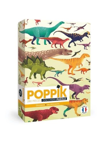 Poppik puzzle Les Dinosaures 280 piéces - Poppik