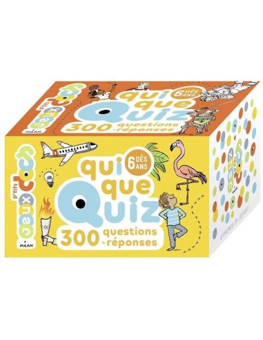 P'tits Jeux docs Qui Que Quiz 300 questions - Editions Milan