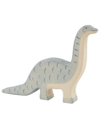 Figurine en Bois holztiger Le dinosaure Brontosaure - Holztiger