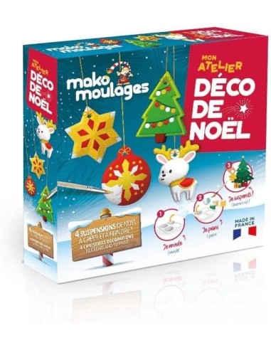 Mako moulage, Mon atelier Les décos de Noël - Mako Moulage