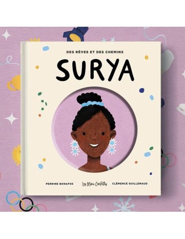 Livre sur Suraya Bonaly - Mini confettis