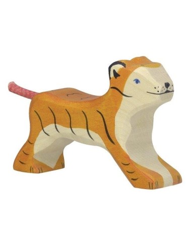 Holztiger le Petit Tigre marchant Bois - Holztiger