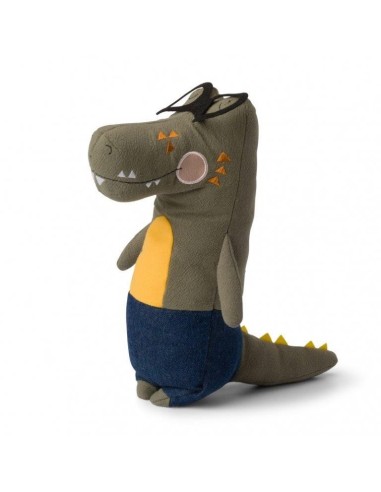 Picca Loulou Doudou Peluche Alligator Alfred à Lunettes - Picaloulou