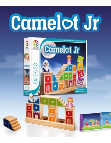 Smartgames Jeu en Bois Camelot JR - Smartgames