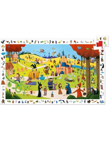 Djeco Puzzle d'observation Les contes - Djeco