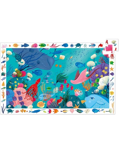 Djeco Puzzle d'observation Aquatique - Djeco