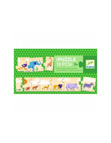 Puzzle Frise Petits et Grands - Djeco