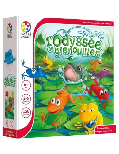 Smartgames Jeu L'Odysée des grenouilles - Smartgames