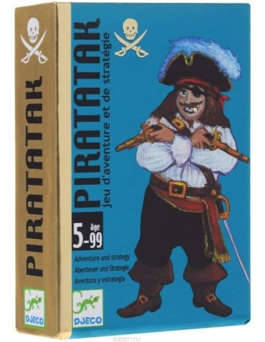 Djeco Le jeu de cartes Piratatak - Djeco