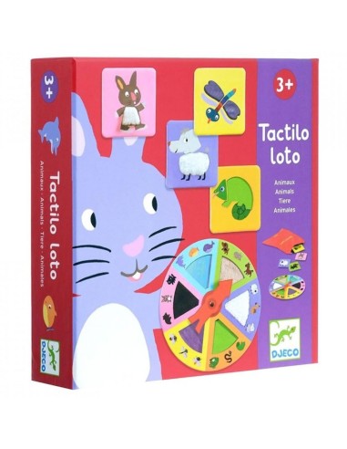 Djeco Tactilo Loto des animaux - Djeco