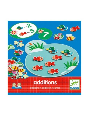 Djeco Eduludo Additions Jeu de mathématique - Djeco