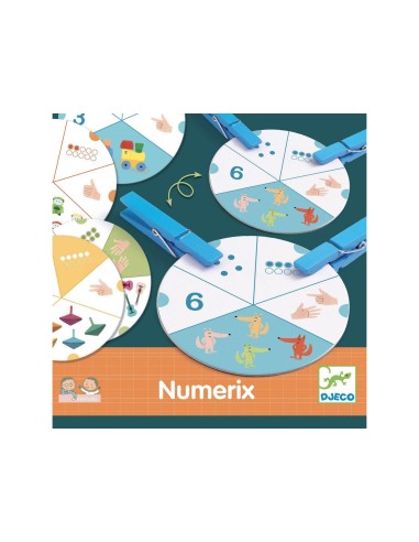 Djeco Eduludo Numerix Jeu de mathématique - Djeco