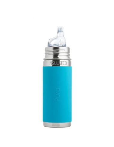 Pura Biberon a Bec Acier Inoxydable Isotherme 260ml - Pura Biberons et Gourdes en Inox